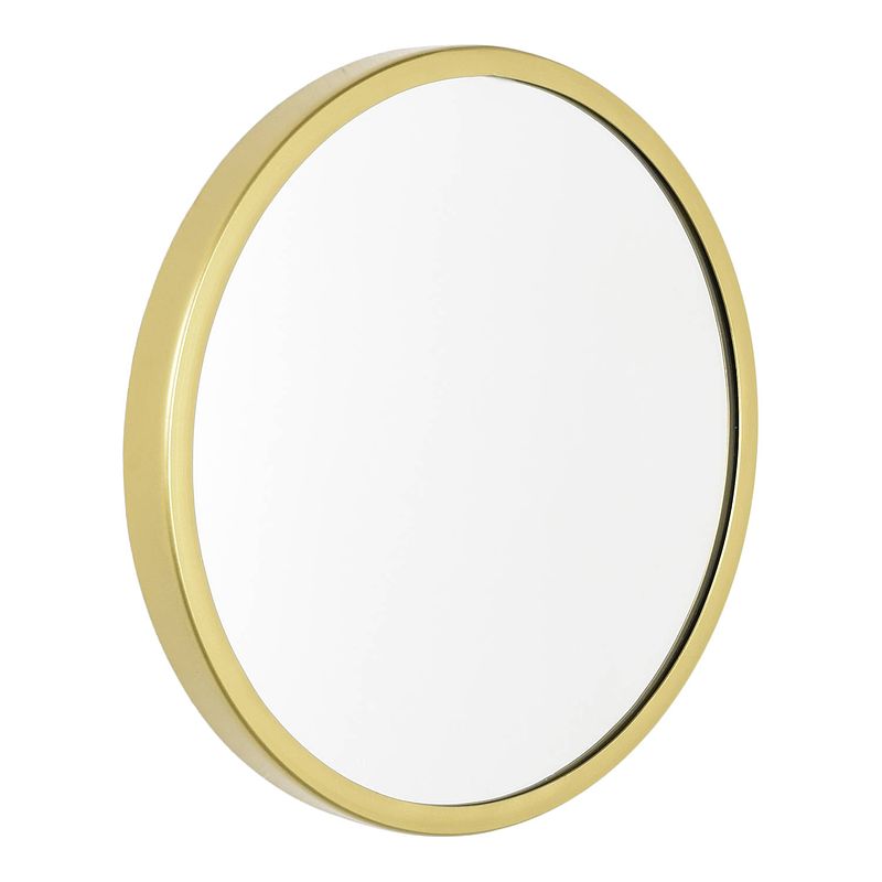 Foto van Loft42 mirror spiegel rond s goud - metaal - ø35