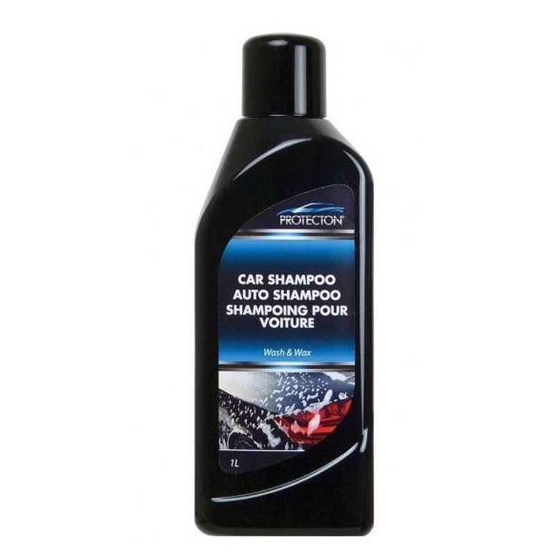 Foto van Protecton autoshampoo- en wax 1 liter transparant