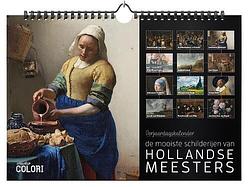 Foto van Verjaardagskalender de mooiste schilderijen van hollandse meesters - studio colori - paperback (9789492598653)