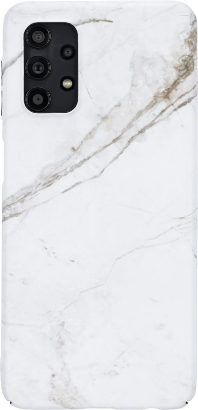 Foto van Bluebuilt white marble hard case samsung galaxy a32 5g back cover