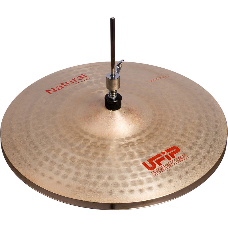 Foto van Ufip ns-14mhh natural series 14 inch hi hat bekken