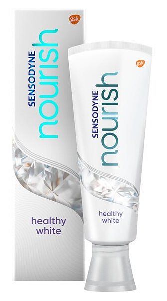 Foto van Sensodyne nourish healthy white tandpasta 75ml bij jumbo