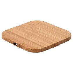 Foto van Afintek draadloze oplader voor smartphones houten design qi lader apple & samsung