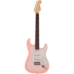 Foto van Fender made in japan hybrid ii stratocaster rw sakura burst limited run elektrische gitaar met gigbag