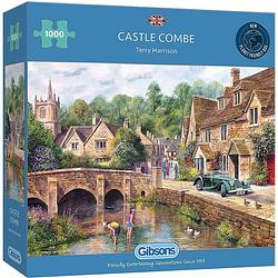 Foto van Castle combe puzzel 1000 stukjes