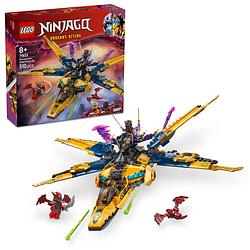 Foto van Lego ninjago ras en arins superstormvliegtuig 71833