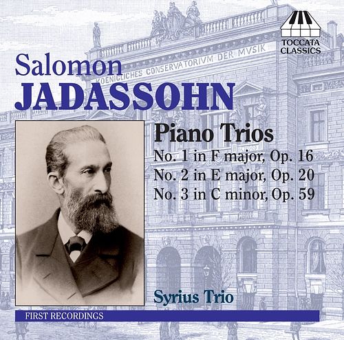 Foto van Salomon jadassohn piano trios nos 1-3 - cd (5060113441072)