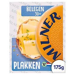 Foto van Milner 30+ belegen kaas plakken 175g bij jumbo