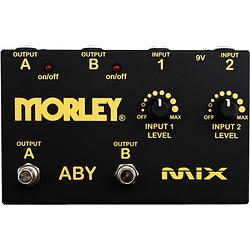 Foto van Morley aby-mix-g gold series signaal mixer / splitter