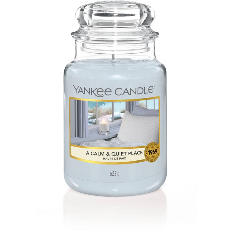 Foto van Yankee candle - a calm and quiet place geurkaars - large jar - tot 150 branduren