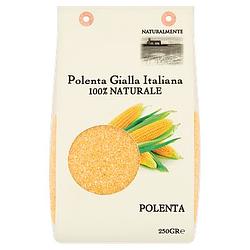 Foto van Naturalmente polenta gialla italiana 100% naturale 250g bij jumbo