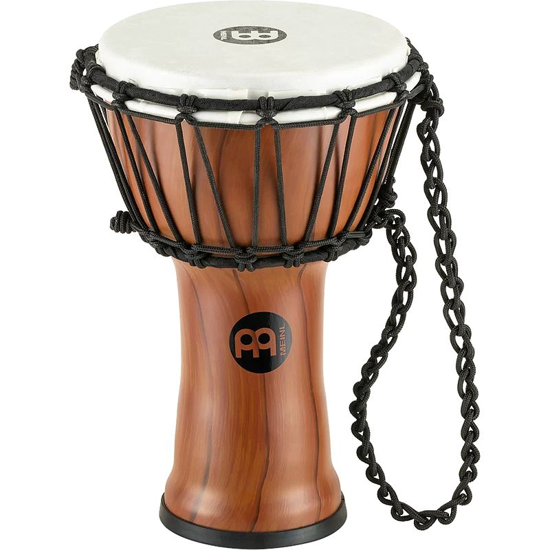 Foto van Meinl jrd-ta junior djembé twister amber 7 inch