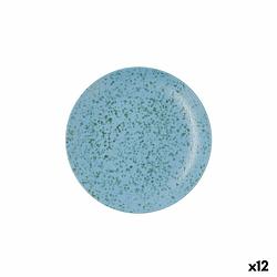 Foto van Platt tallrik ariane oxide keramisch blauw (ø 21 cm) (12 stuks)