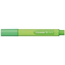 Foto van Schneider fineliner link-it 0,4 mm rubber highlandgroen