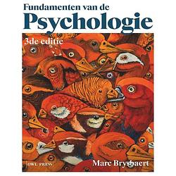 Foto van Fundamenten van de psychologie