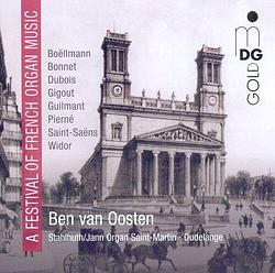 Foto van Festival of french organ music - cd (0760623170527)