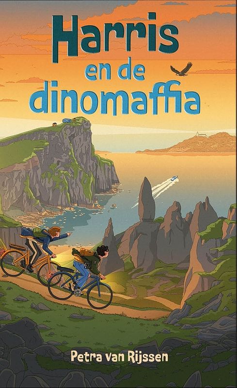 Foto van Harris en de dinomaffia - petra van rijssen - ebook