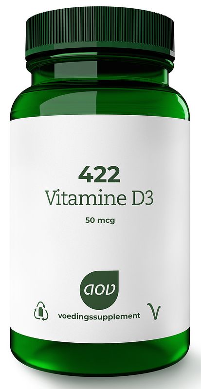 Foto van Aov 422 vitamine d3 50mcg tabletten