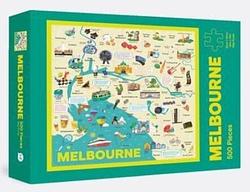 Foto van Melbourne map puzzle - puzzel;puzzel (9781741177787)