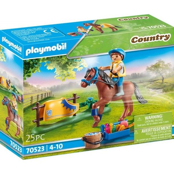 Foto van 70523 playmobil collectie pony welsh