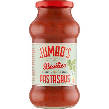 Foto van Jumbo'ss basilico pastasaus 500 g