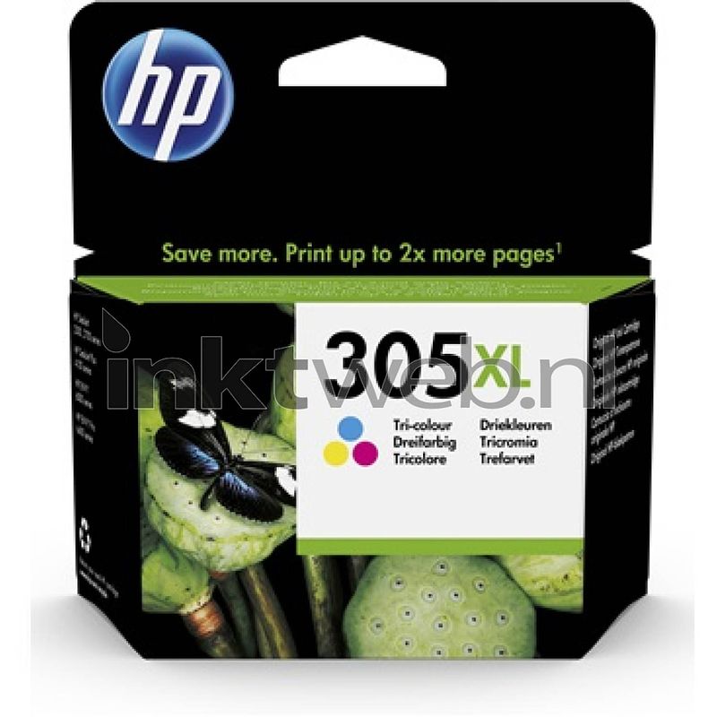 Foto van Hp 305xl kleur cartridge