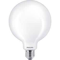 Foto van Philips 66514200 led-lamp energielabel d (a - g) e27 globe 10.5 w = 100 w warmwit (ø x l) 12.5 cm x 17.7 cm niet dimbaar 1 stuk(s)