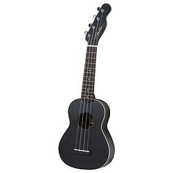 Foto van Fender california coast venice sopraan ukelele zwart