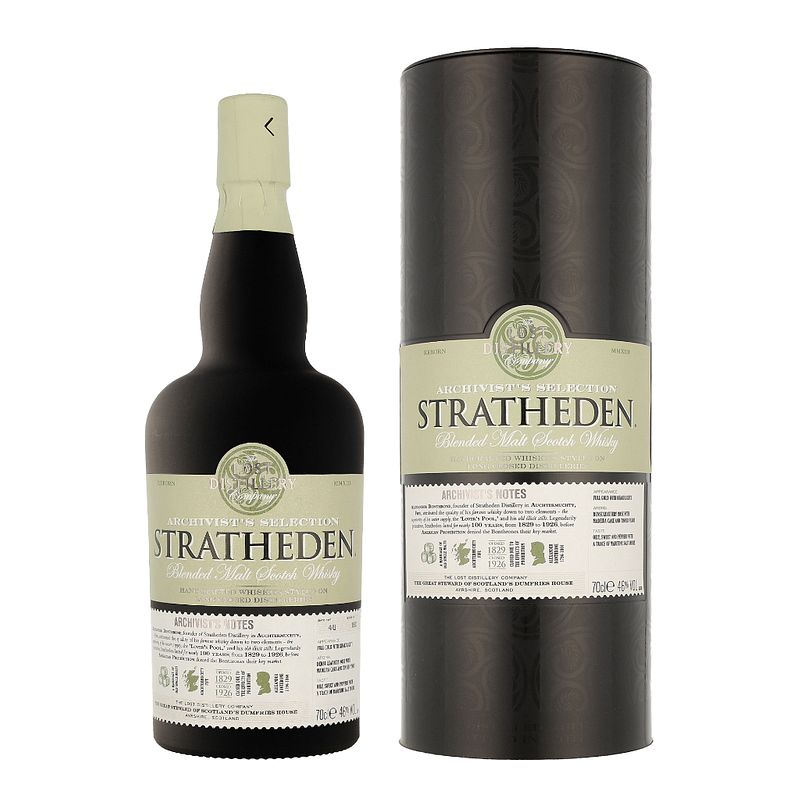 Foto van Lost distillery stratheden archivist 70cl whisky + giftbox