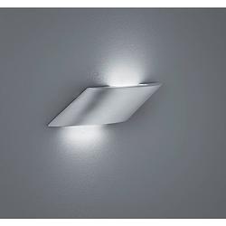 Foto van Moderne wandlamp escalate - metaal - zilver