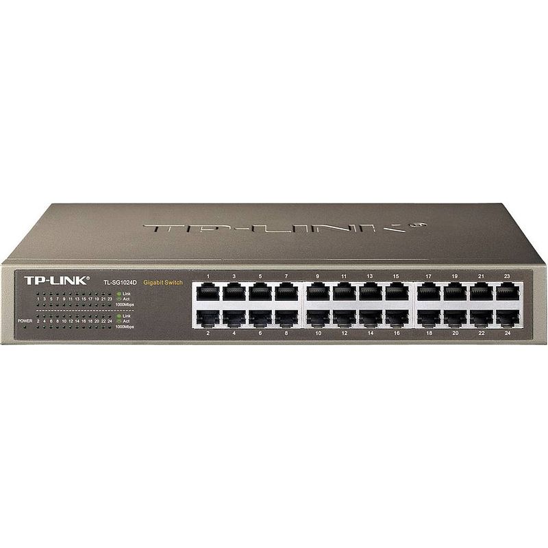 Foto van Tp-link tl-sg1024d netwerk switch 24 poorten 1 gbit/s