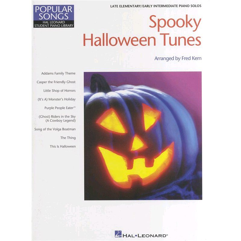 Foto van Hal leonard - student piano library: spooky halloween tunes