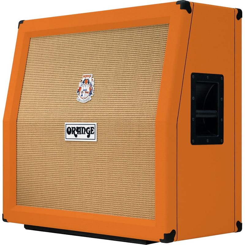 Foto van Orange ppc412ad 4x12 inch 240 watt gitaar speakerkast angled