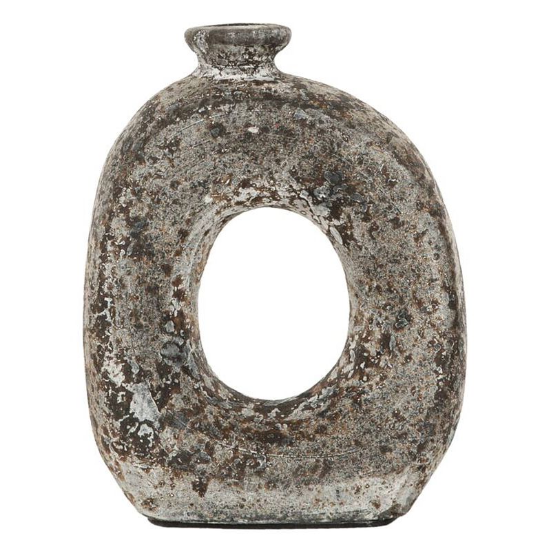 Foto van Must living vase salda small stone,23x18x9 cm, terracota