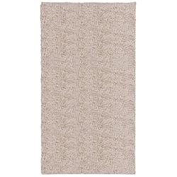 Foto van Vidaxl vloerkleed pamplona shaggy hoogpolig modern 60x110 cm beige