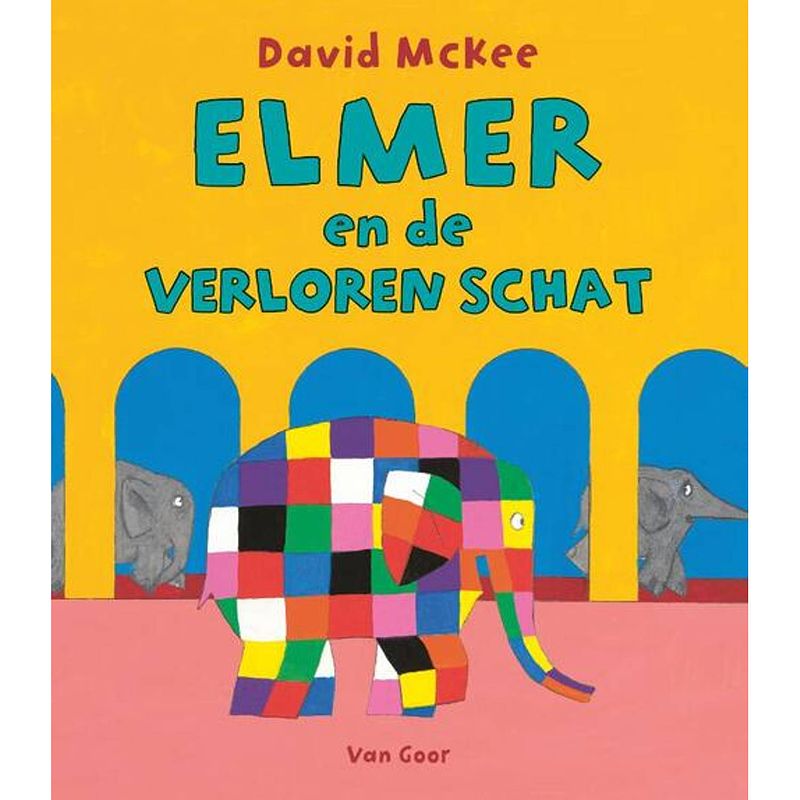 Foto van Elmer en de verloren schat