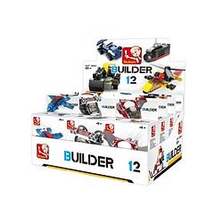 Foto van Sluban builder: display 12 vehicles (m38-b0591)