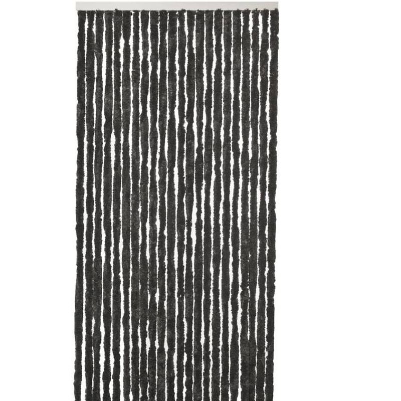 Foto van Vliegengordijn kattenstaart - 210 x 93 cm - zwart