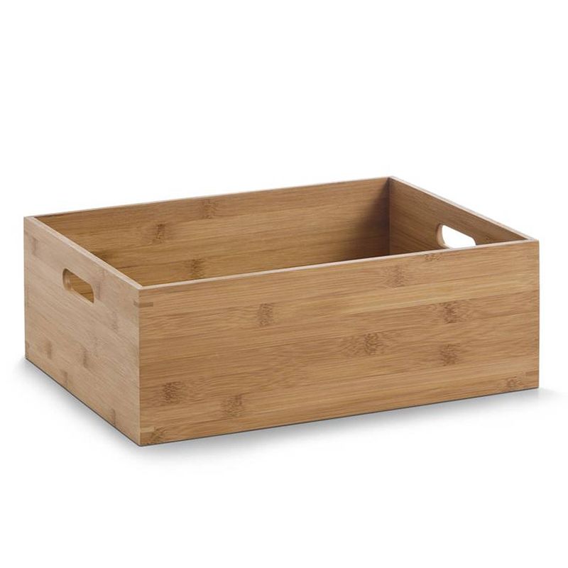 Foto van Zeller - storage box, bamboo