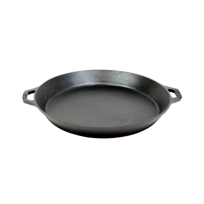 Foto van Valhal outdoor skillet / koekenpan 50cm met 2 handvatten - vh50h - gietijzer