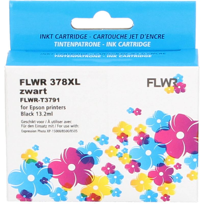 Foto van Flwr epson 378xl zwart cartridge