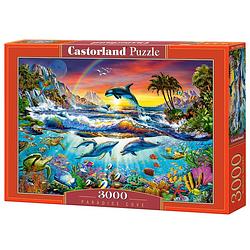 Foto van Castorland puzzel paradise cove - 3000 stukjes