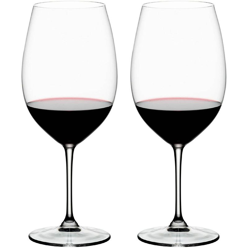 Foto van Riedel bordeaux grand cru wijnglas vinum - 2 stuks