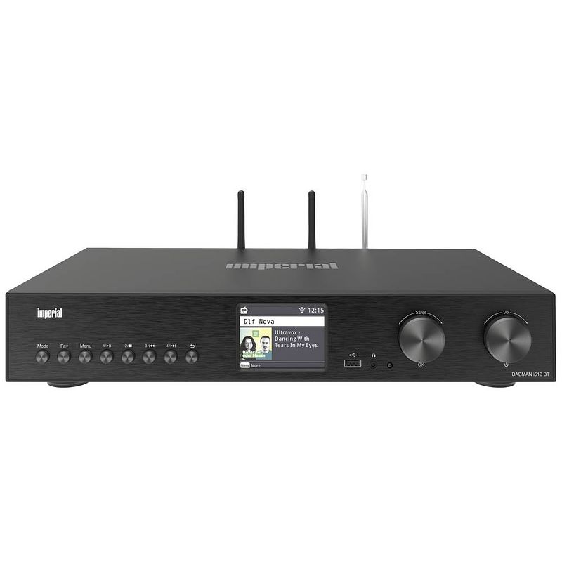 Foto van Imperial dabman i510 bt internetradio hifi-tuner zwart bluetooth, dab+, usb, wifi, internetradio