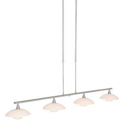 Foto van Steinhauer hanglamp tallerken led 2658st staal