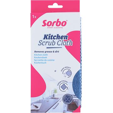 Foto van Sorbo kitchen scrub cloth 32x38cm bij jumbo