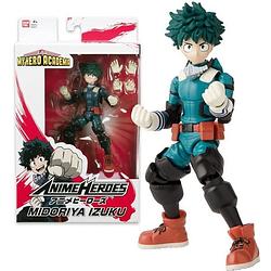 Foto van Anime heroes - my hero academia - anime helden figuur 17 cm - midoriya izuku