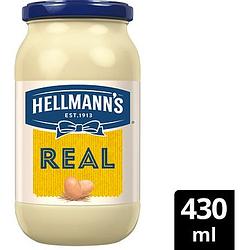 Foto van Hellmann's mayonaise real 430ml bij jumbo