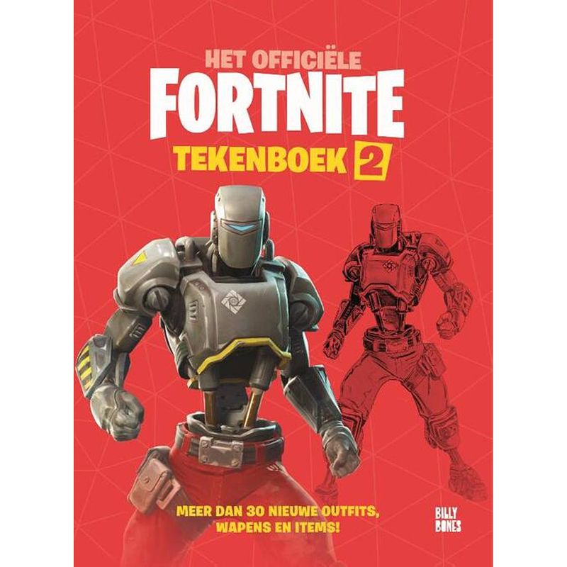 Foto van Het officiële fortnite tekenboek