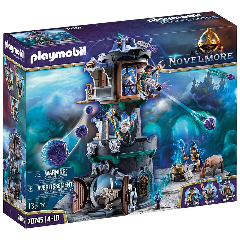 Foto van Playmobil novelmore violet vale - tovenaarstoren (70745)